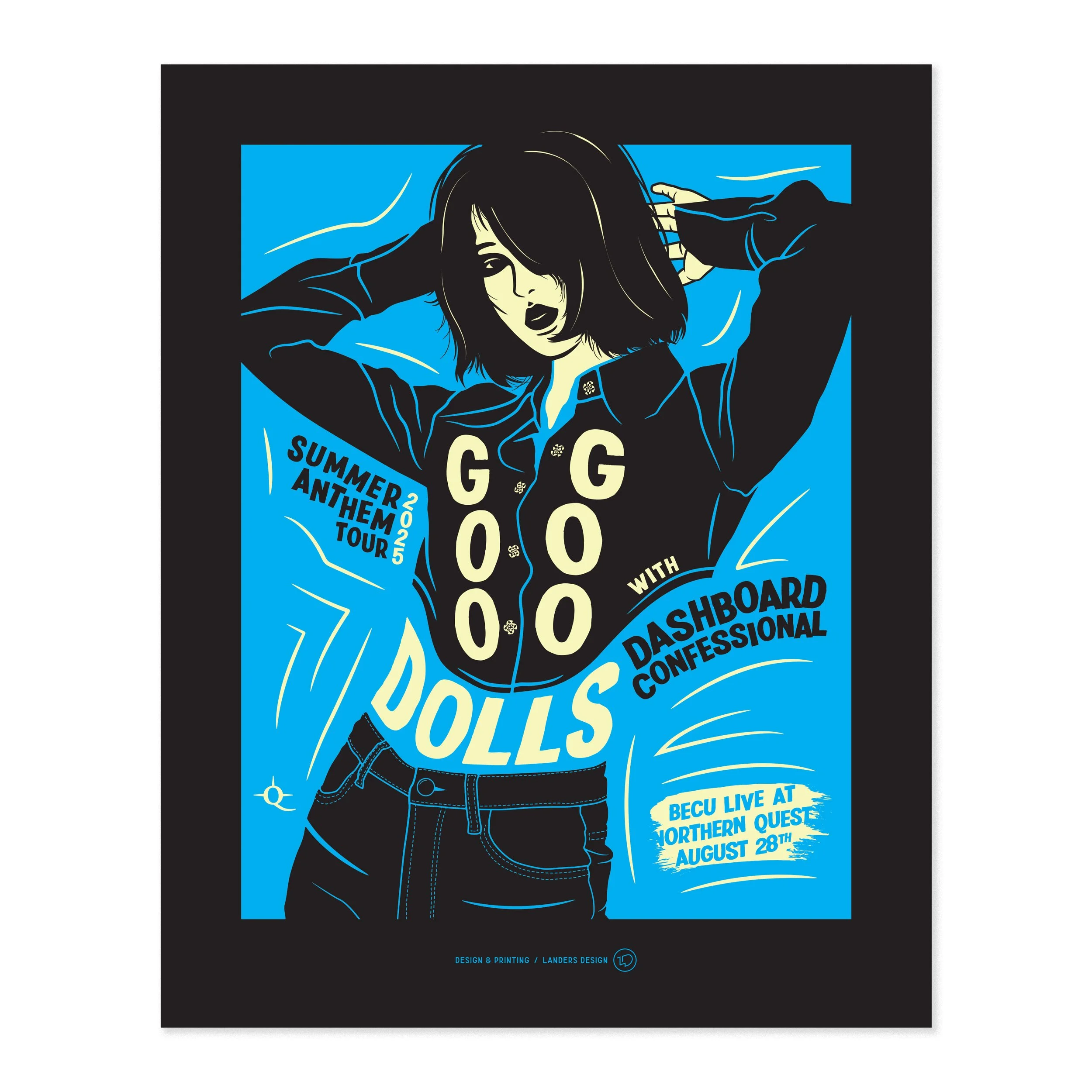 Boyz II Men - Screen Printed Poster — Landers Design